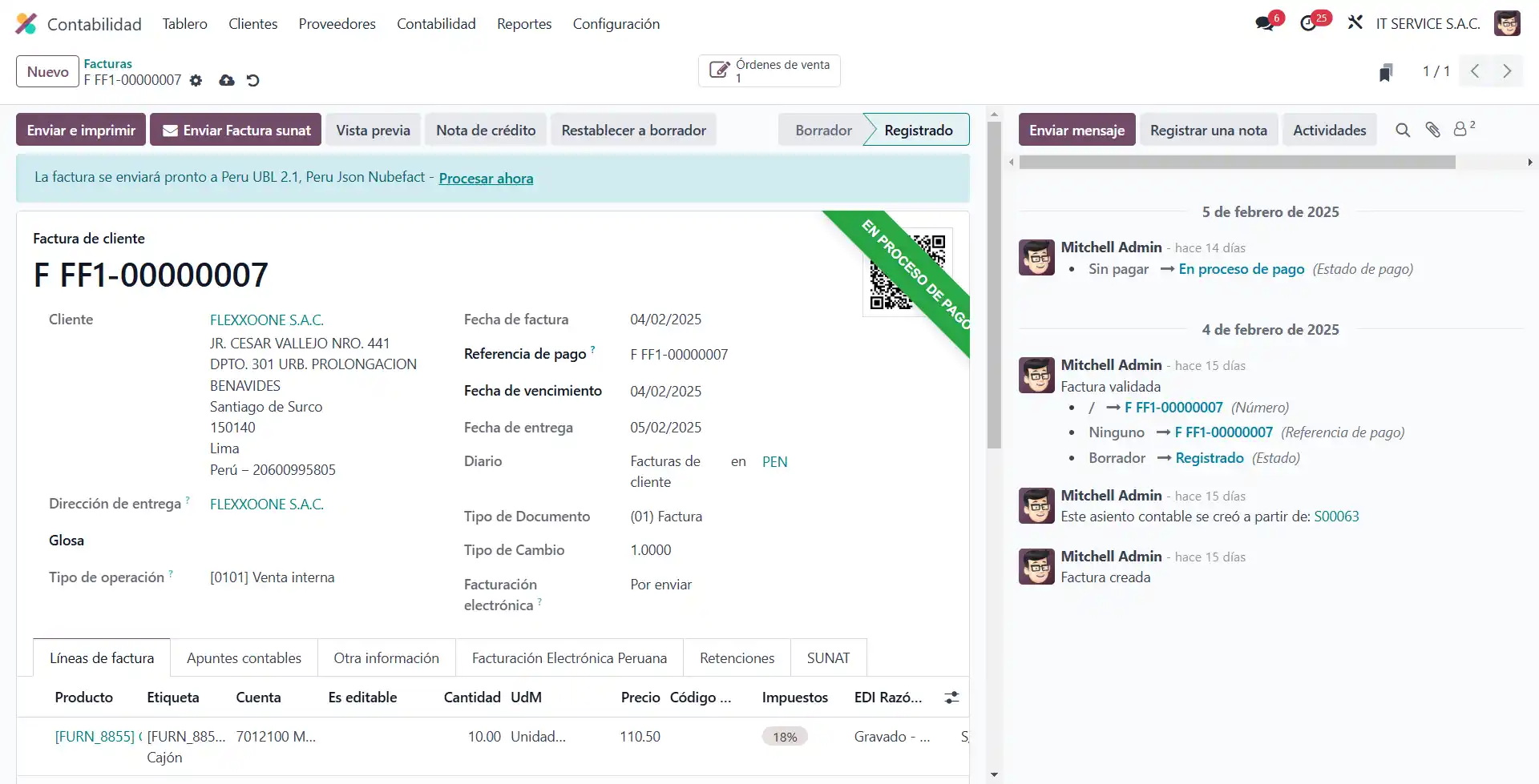 5 módulos de odoo que toda pyme peruana debería conocer account move invoice template