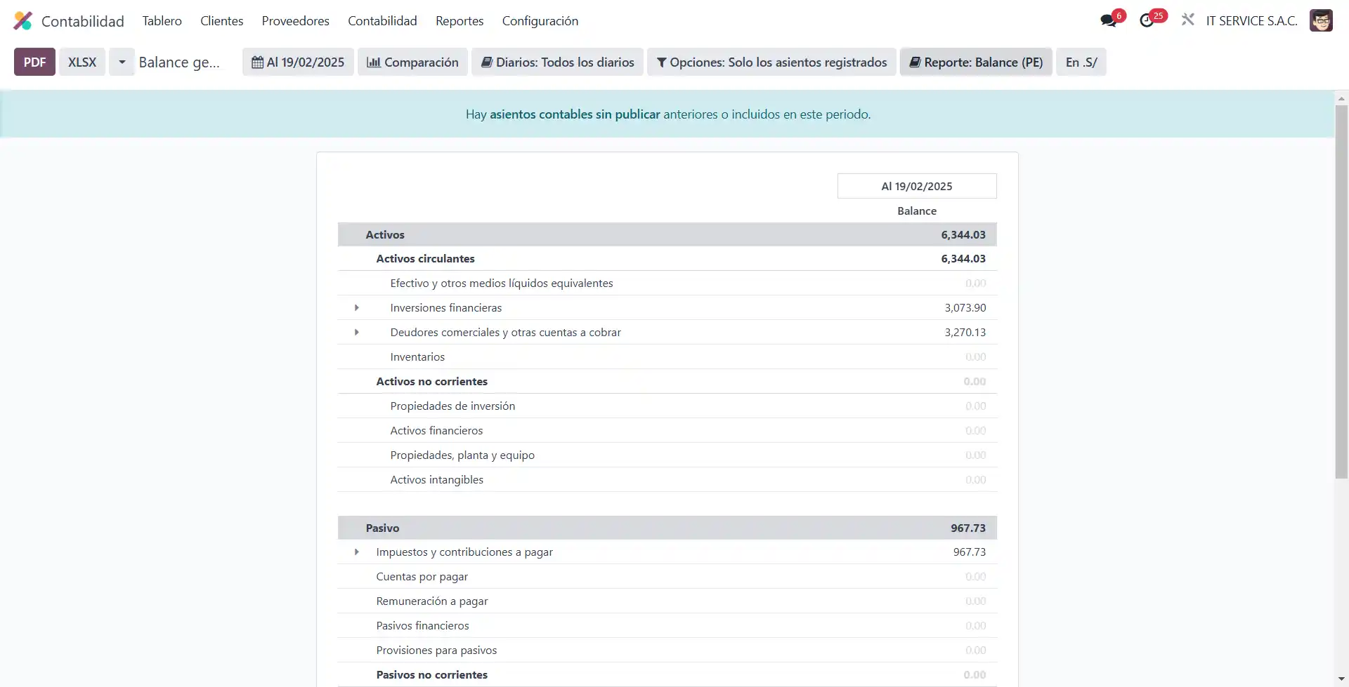 5 módulos de odoo que toda pyme peruana debería conocer account report balance general